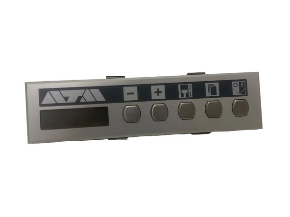 Qatm QETCH 100M Metalografi Numune Elektrolitik Dağlama ve Parlatma Cihazı Kontrol Paneli