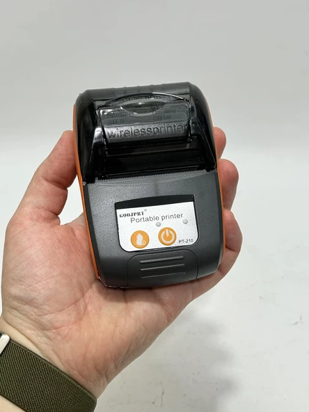 Goojprt Pt-210 58Mm Bluetooth Taşınabilir Termal Yazıcı - 7