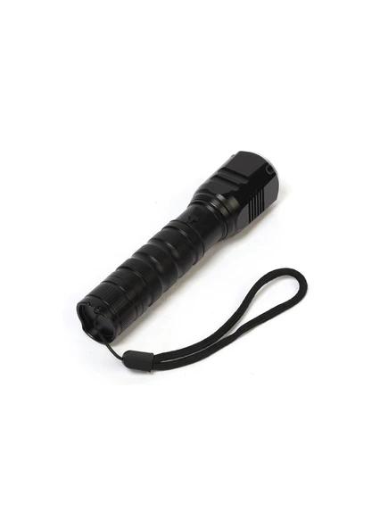 F.B.I F-82 T6 Led Zoomlu 2000 LM Yüksek Işık Şarjlı El Feneri - Resim 2