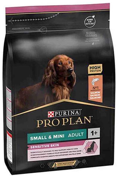 Pro Plan Small & Mini Somonlu 3 kg Küçük Irk Yetişkin Köpek Maması - 1