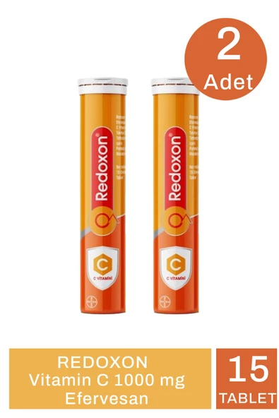 Redoxon Vitamin C 1000 Mg Efervesan 15 Tablet 2 Adet ürün görseli 1