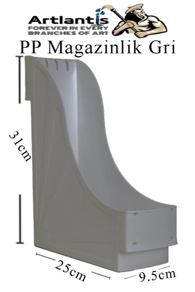 Plastik Magazinlik 1 Adet Plastik Kutu Klasörü Magazinlik A4 Dosya ve Masa Düzenleyici Sınıf Ev Ofis - 2