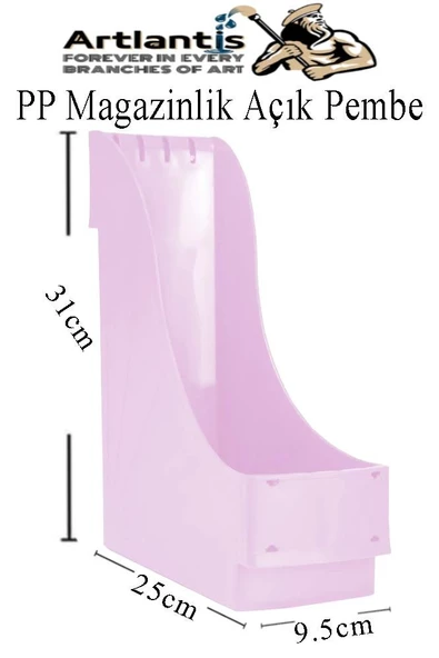 Plastik Magazinlik 1 Adet Plastik Kutu Klasörü Magazinlik A4 Dosya ve Masa Düzenleyici Sınıf Ev Ofis - 5