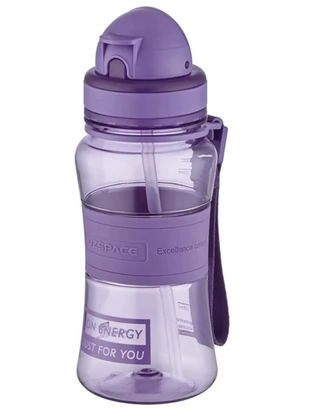 Uzspace 300ml Pipetli Tritan Matara Irish Purple / 5023