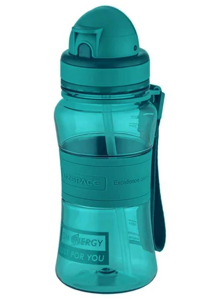 Uzspace 300ml Pipetli Tritan Matara Wine Cyan / 5023 ürün görseli