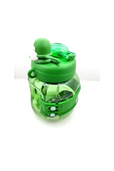 Vagonlife 1000ml Pipetli Policarbon Matara Yeşil / 6278 - Resim 3