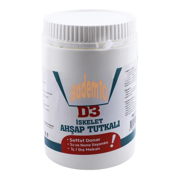 Hazır Ahşap Tutkalı 1 kg Şeffaf D3 Mobilya Mdf Sunta Kumaş Kağıt DIY Uygulamalarında Yapıştırıcı - 2