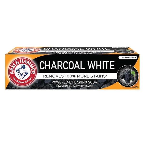 Arm Hammer Charcoal White Diş Macunu 75 ml