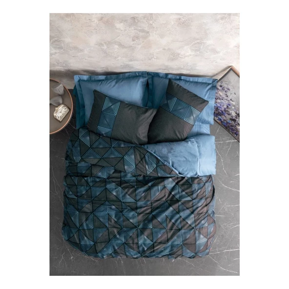 Cotton Box Dark Çift Kişilik Nevresim Takımı Armor Siyah