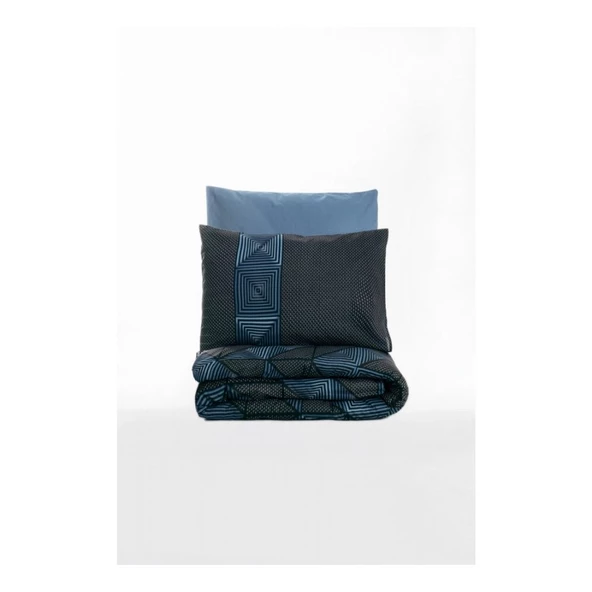 Cotton Box Dark Çift Kişilik Nevresim Takımı Armor Siyah - 3