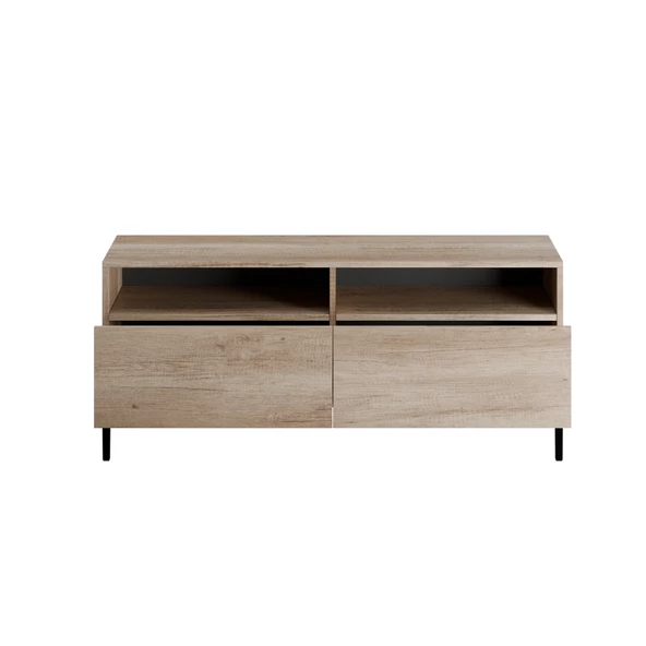Roma Çekmeceli Tv Ünitesi-Açık Ceviz 120x53x43 cm - 4