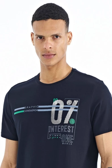 Tommy Life Erkek O Yaka T-shirt 88189 - Resim 2