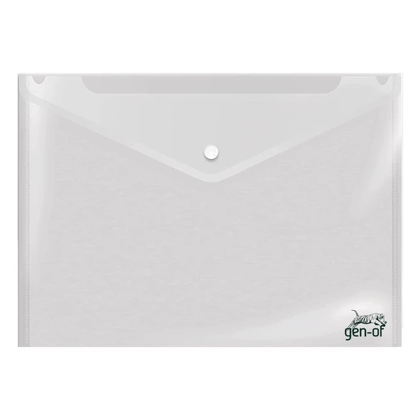 Gen-Of 25x35 Fon Kartonu 120 gr 10 Renk ve 300 Mikron Çıtçıtlı Dosya GEN-9121 - 7