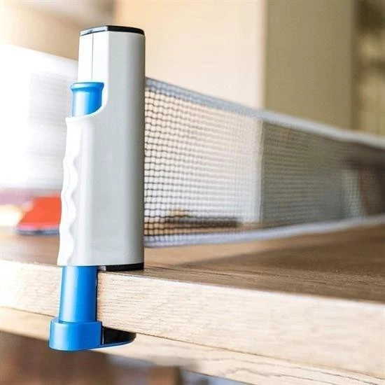 Masa Tenisi Spor ve Eğitim Seti Tüm Masalara Uyumlu Portatif File ve Ping Pong Ekipmanları - 3