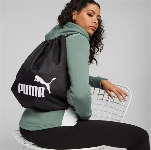 Puma Phase Gym Siyah Torba Spor Çanta - 079944 01