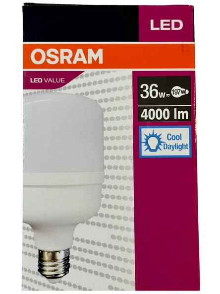 Osram 36W (197W) 6500K (Beyaz Işık) E27 Duylu Led Torch Ampul