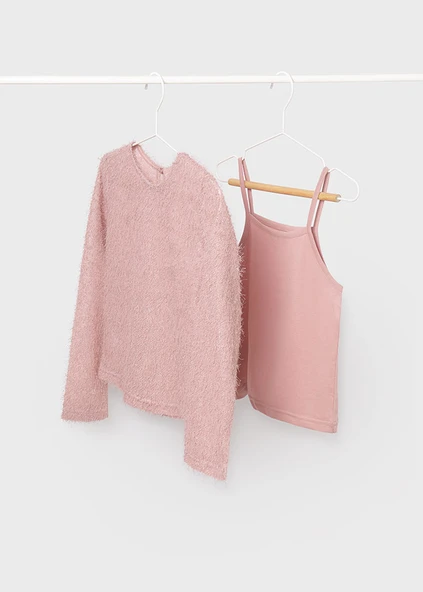 Mayoral Kız Çocuk 2Lİ Kazak Seti - 3