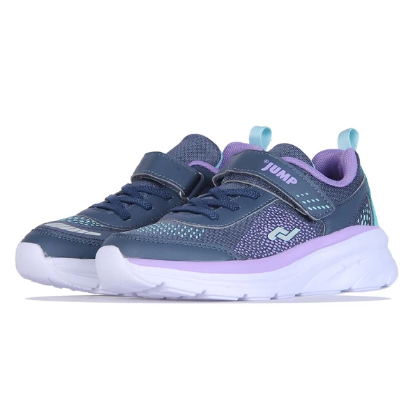 Jump 30008 Füme Cırtlı Kız Çocuk Sneaker Spor Ayakkabı - 2