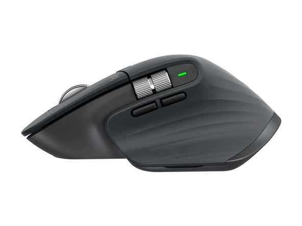 LOGITECH MX MASTER 3S KOMPAKT KABLOSUZ KURUMSAL PERFORMANS MOUSE SIYAH-910-006582 - 2
