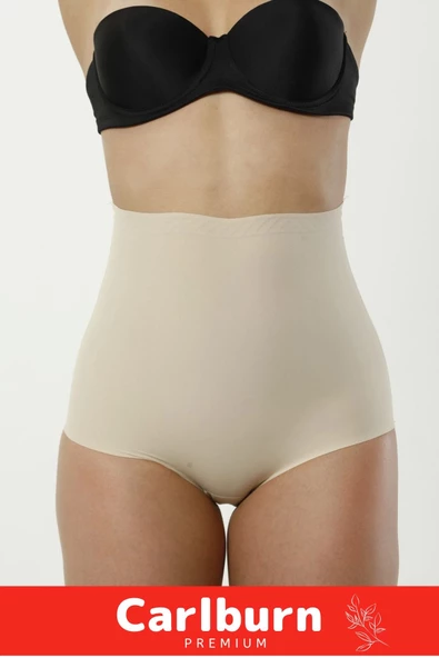 Sıkılaştırıcı Vücut Şekillendirici Toparlayıcı İz Göstermeyen Kaymayan Lazer Kesim Slip Korse - Resim 4