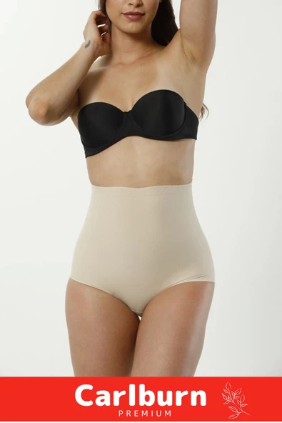 Sıkılaştırıcı Vücut Şekillendirici Toparlayıcı İz Göstermeyen Kaymayan Lazer Kesim Slip Korse - Resim 2