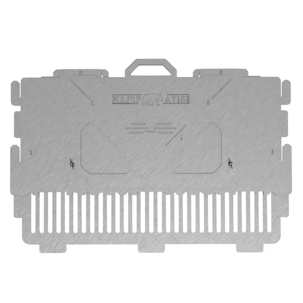 Kamp Ayısı® Easy Mangal™: Taşınabilir Katlanabilir Hafif Izgara - 8