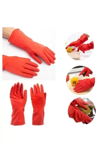 Temizlik ve Bulaşık Eldiveni Medium (M) 1 Çift Royaleks-CLKN-1662 - 3