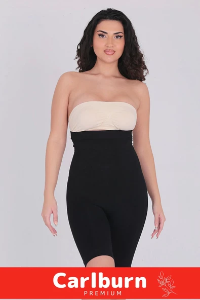 Yüksek Bel İz Göstermeyen Kayma Önleyen Push-Up Destekli İnceltici Dikleştirici Toparlayıcı Korse - Resim 3