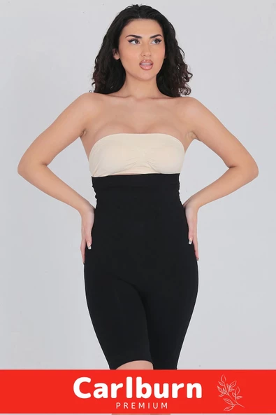 Yüksek Bel İz Göstermeyen Kayma Önleyen Push-Up Destekli İnceltici Dikleştirici Toparlayıcı Korse - Resim 2