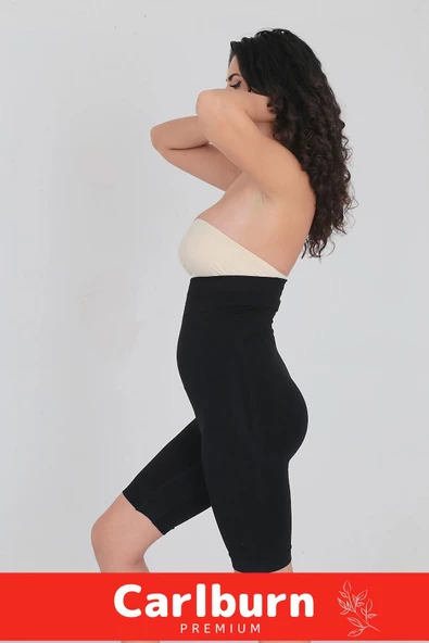 Yüksek Bel İz Göstermeyen Kayma Önleyen Push-Up Destekli İnceltici Dikleştirici Toparlayıcı Korse - Resim 5