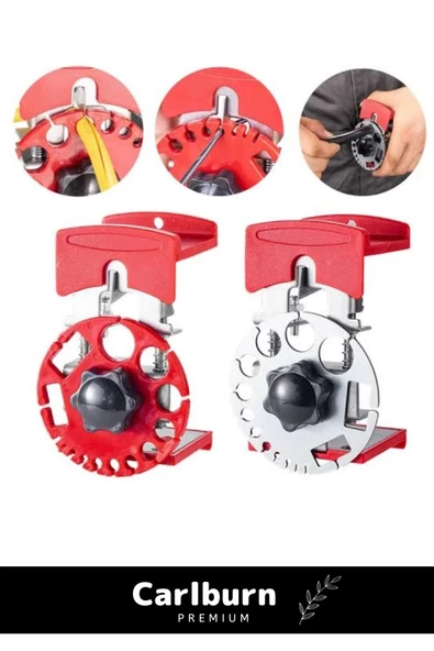 Premium Seri El Sıyırıcı Ayarlanabilir Hafif Taşınabilir Kompakt Tel Kablo Soyucu - 7