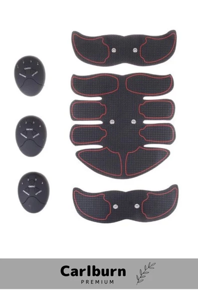 Özel Üretim 6 Farklı Modlu Kumandalı Pedli Ritim Yumuşak İvme Six Pad Abs Mide Kası Aleti - 5