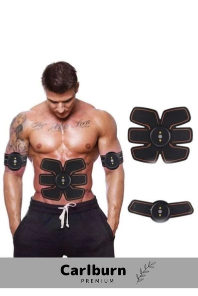 Özel Üretim 6 Farklı Modlu Kumandalı Pedli Ritim Yumuşak İvme Six Pad Abs Mide Kası Aleti - 3