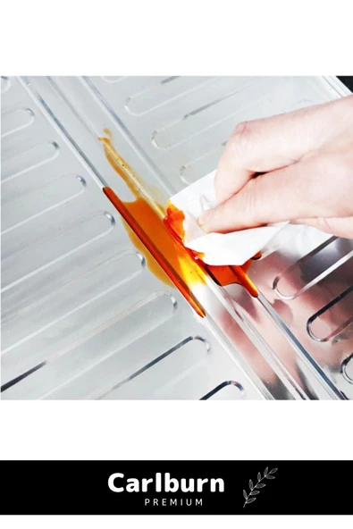 Özel Üretim Katlanabilir Isıya Dayanıklı Paslanmaz Kızartma Pişirme Yağ Koruyucu Alüminyum Paravan - 4