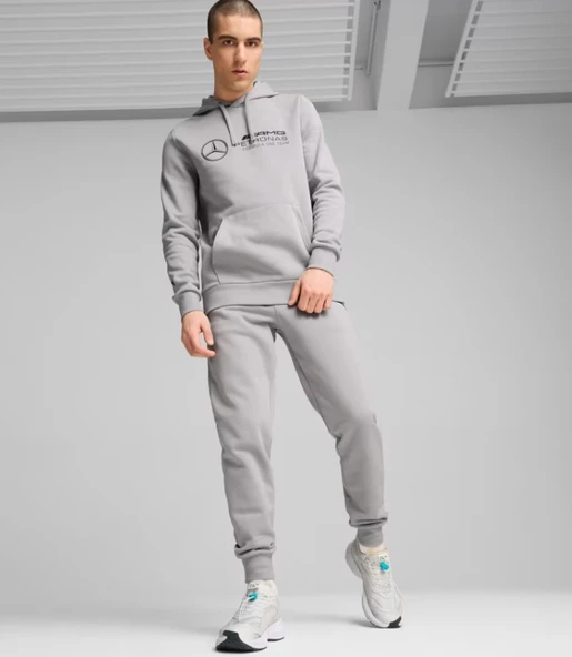 Puma 627345 Mercedes MAPF1 ESS Hoodie Erkek Kapüşonlu Sweatshirt - Resim 13