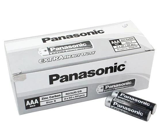 PANASONIC MANGANEZ AAA İNCE KALEM PİL (60LI PAKET) - 2
