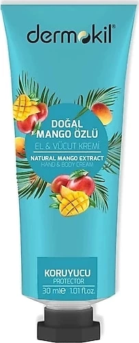 DERMOKİL EL VÜCUT KREMİ MANGO 30ML