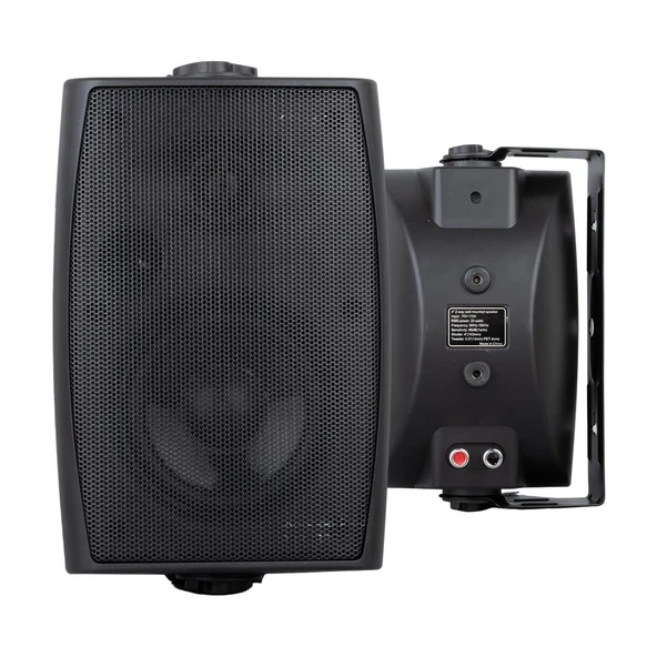 MAGICVOICE MV-21668 10 CM 110 VOLT - 150 WATT 4 İKİ YOLLU SİYAH TRAFOLU SÜTÜN HOPARLÖR (DH 4ATB) - 3