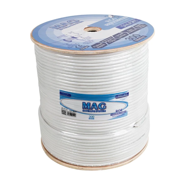 MAG SMART RG6/U4 64 TEL ANTEN KABLOSU (300 METRE) - 6
