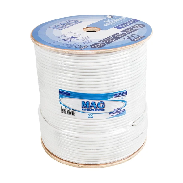 MAG SMART RG6/U4 64 TEL ANTEN KABLOSU (300 METRE) - 5