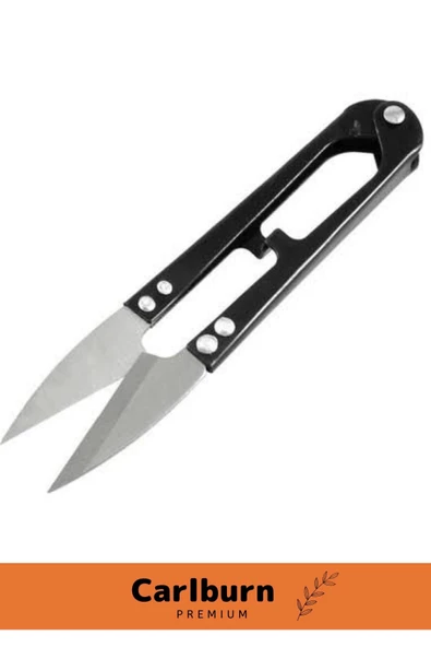 Özel Üretim Dayanıklı Paslanmaz Çelik Pratik Kamp Doğa Balık Yaylı Balıkçı İp Kesme Makası - 2