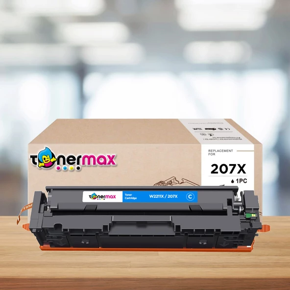 Hp 207X -Hp Color LaserJet Pro MFP M283fdn Muadil Toner Takım - Yüksek Kapasiteli - 5