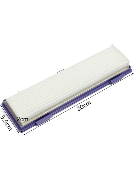 srfn ticaret Neato Botvac Uyumlu BV80 Robot Süpürge Yan Fırça ve Hepa Filtre - Resim 3