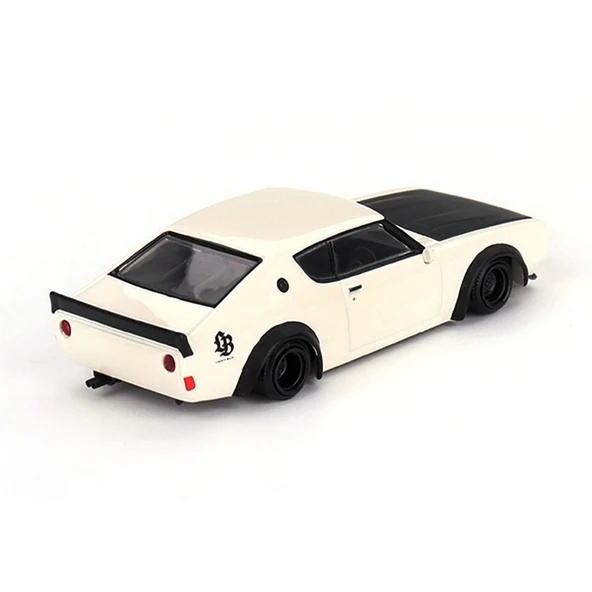 Mini Gt 1/64 Nissan Skyline Kenmeri Liberty Walk White - 2