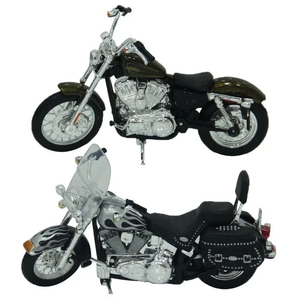 1:18 Harley-Davidson Motorsiklet ürün görseli 1