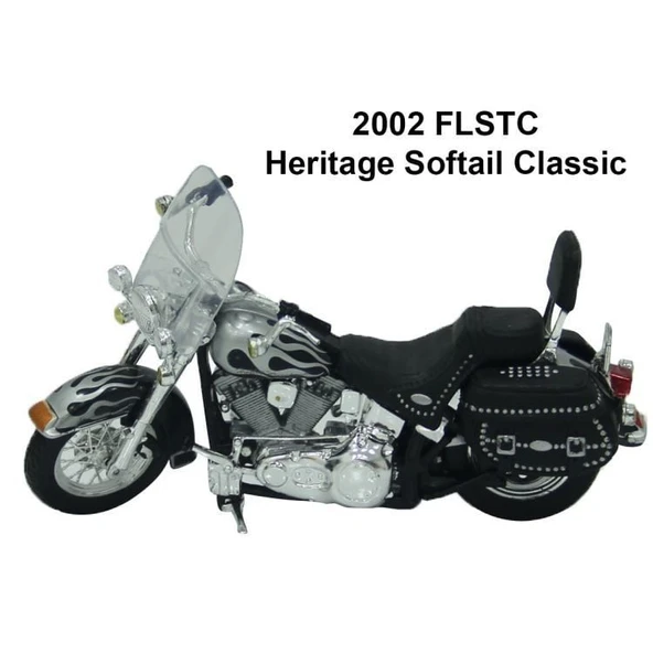 1:18 Harley-Davidson Motorsiklet - Resim 3