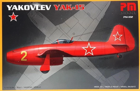 Yakovlev Yak-15 Pm Model Avcı Uçağı Demonte Plastik Maketi