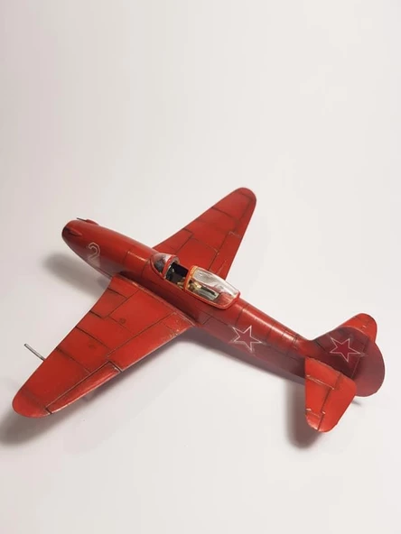 Yakovlev Yak-15 Pm Model Avcı Uçağı Demonte Plastik Maketi - 4