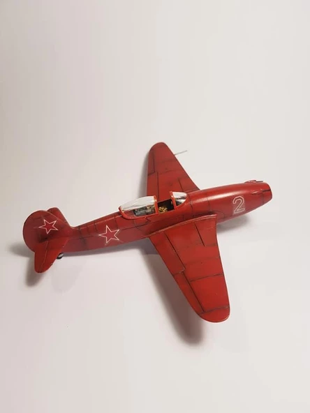 Yakovlev Yak-15 Pm Model Avcı Uçağı Demonte Plastik Maketi - 6
