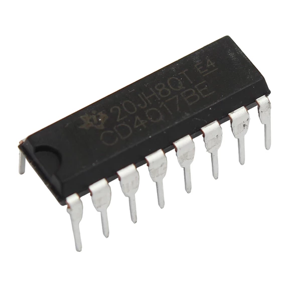 Ayt CD 4017 DIP-16 Entegre Devre Transistör ürün görseli 1